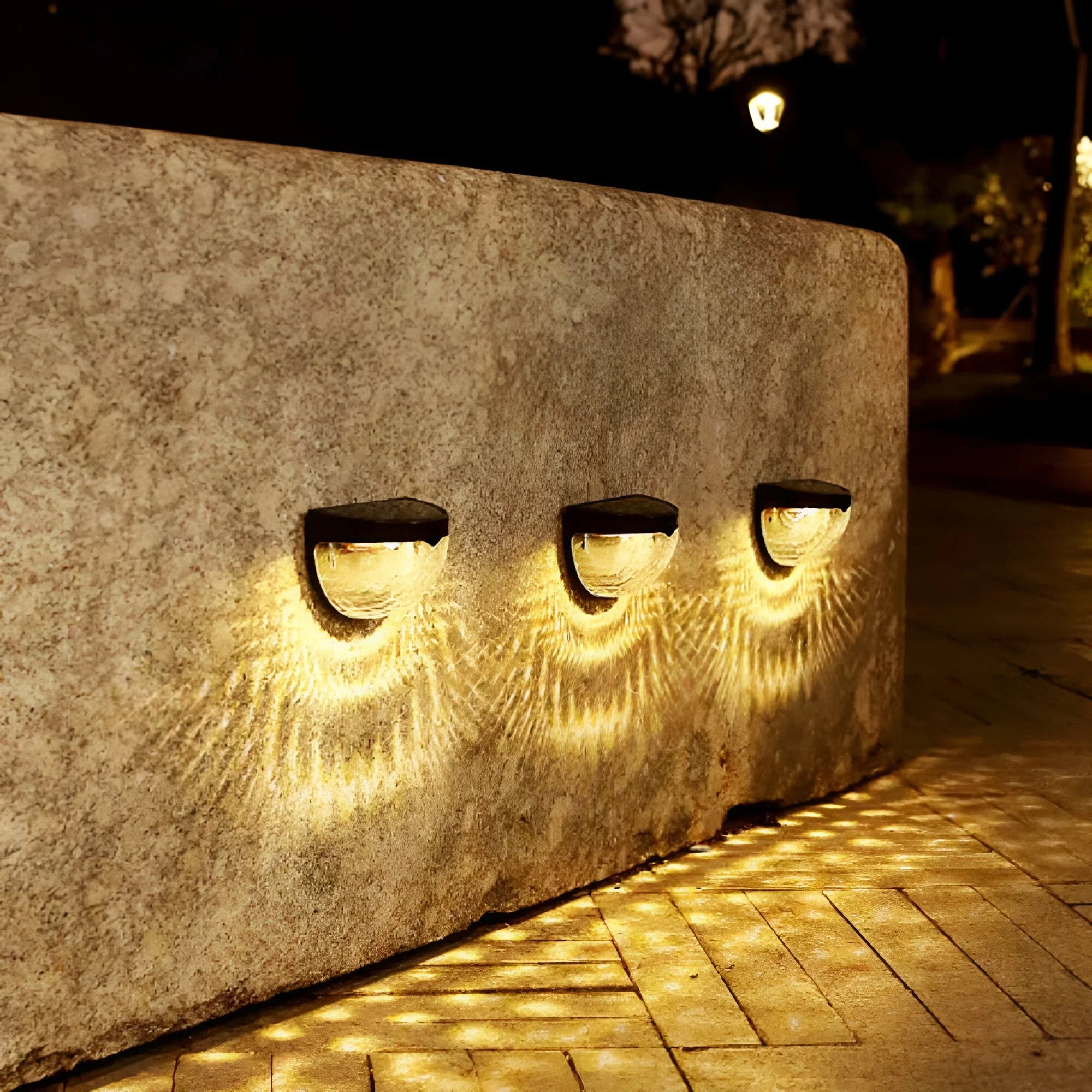 Solar Garden Wall Light with IP65 Waterproof