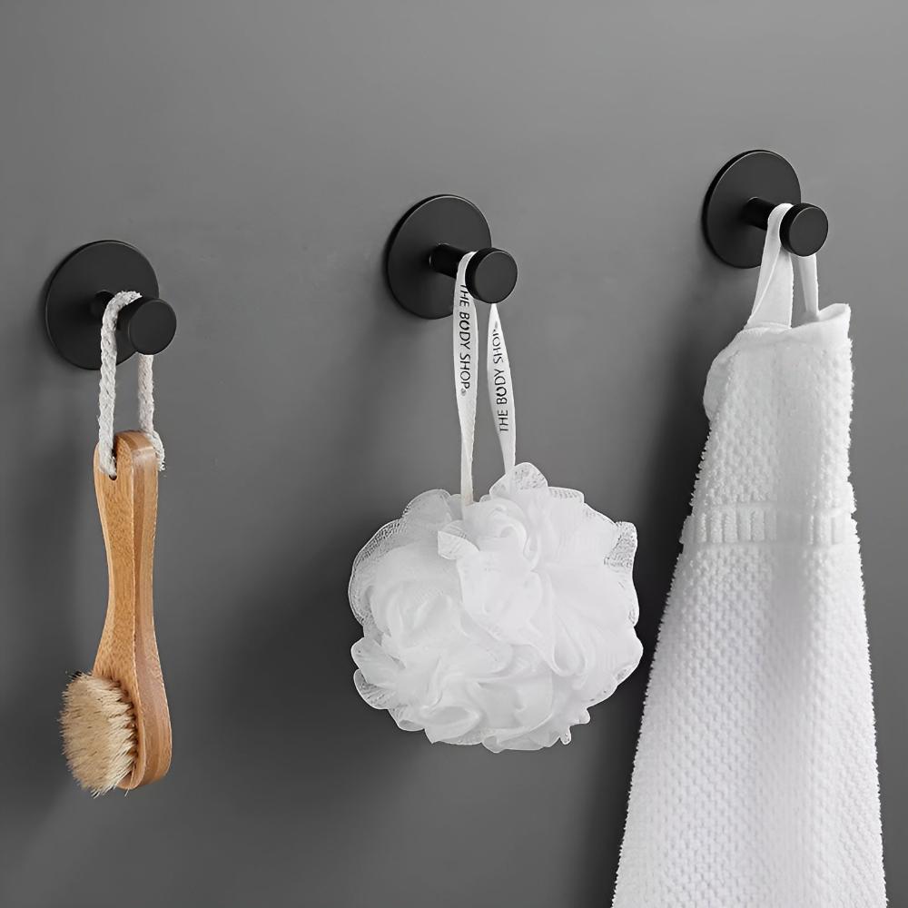 Stainless Steel Wall Hooks with Grip Lock