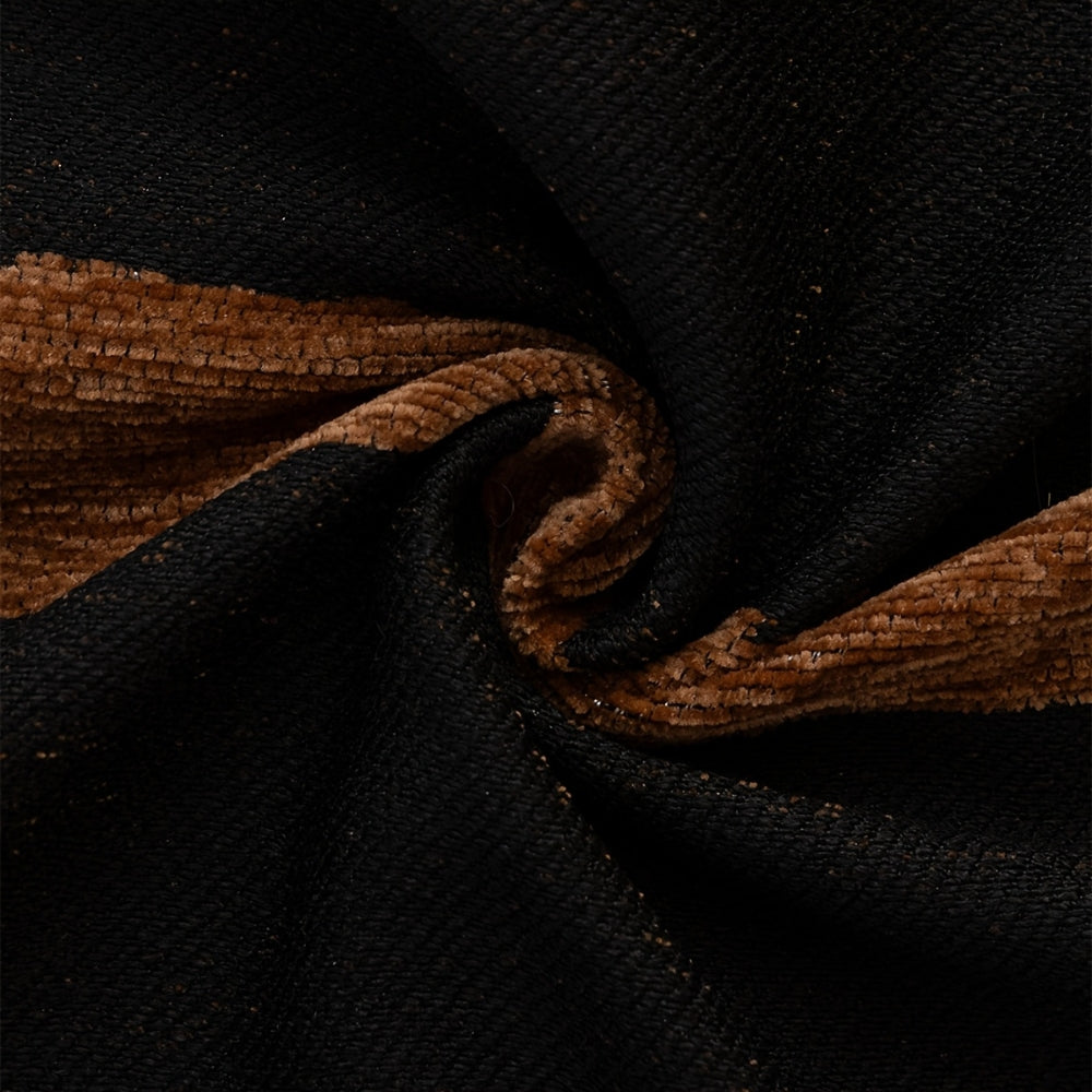 Tribal Chenille Sofa Cover with Fringe Edge