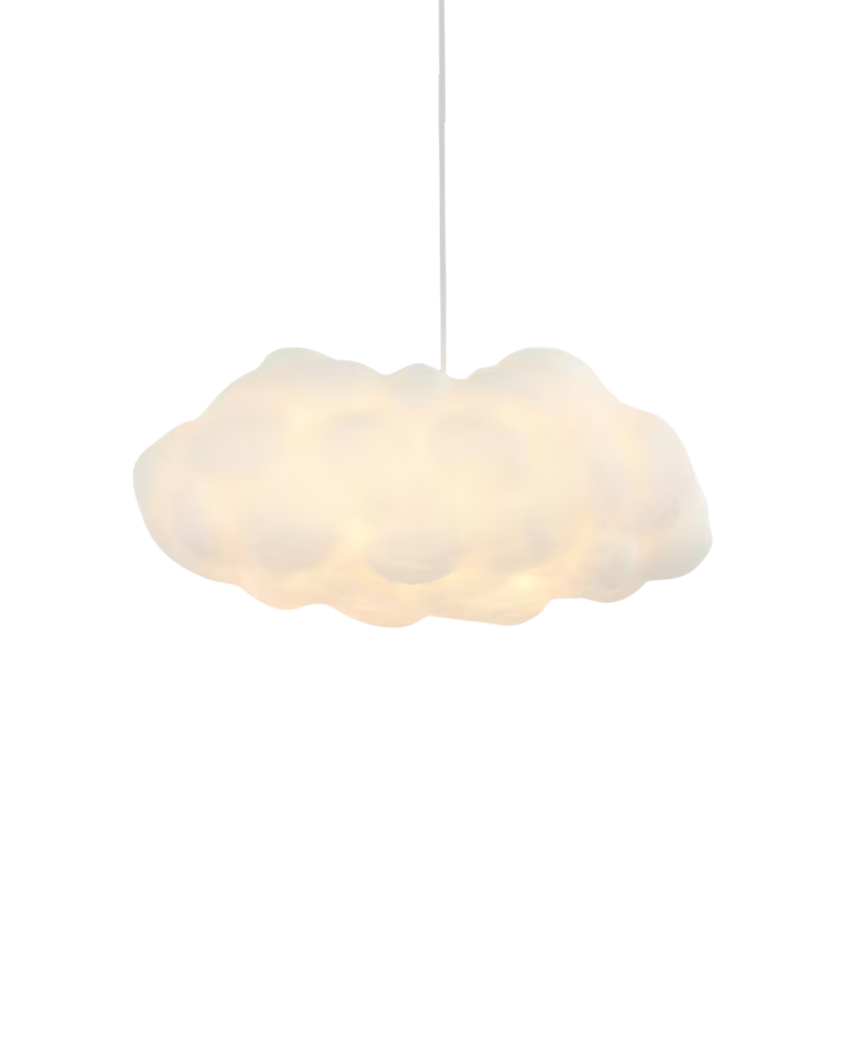 Modern Fibre Cloud Pendant Light 1-Light