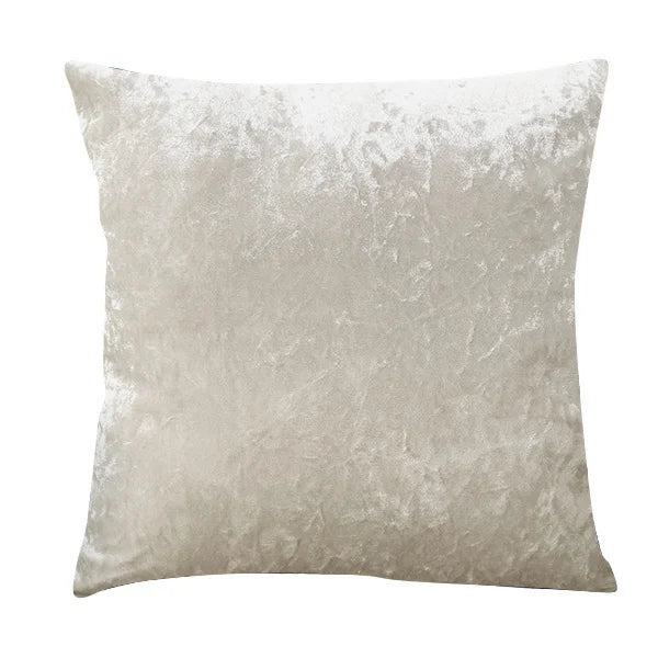 Velvet Decorative Pillow with Soft Shine