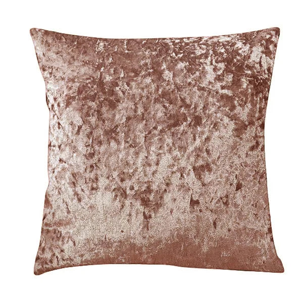 Velvet Decorative Pillow with Soft Shine