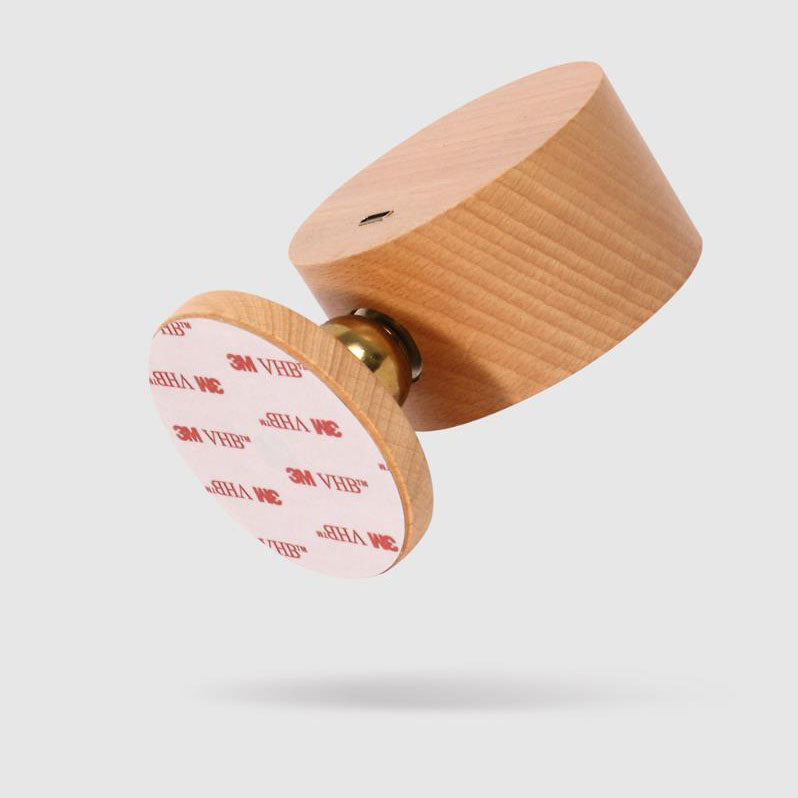 Wood Wall Sconce with LED Light Minimalist