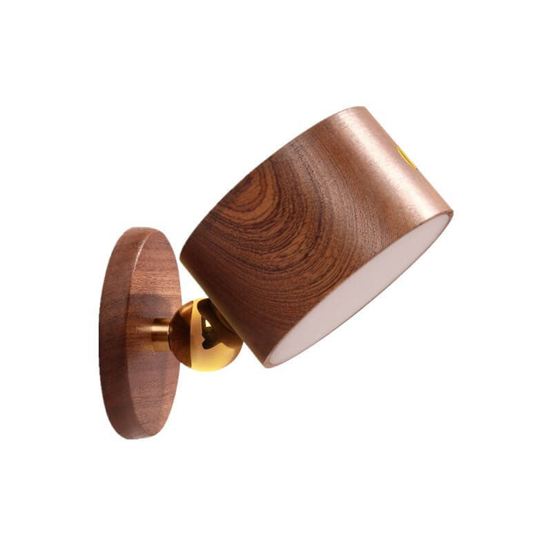 Wood Wall Sconce with LED Light Minimalist