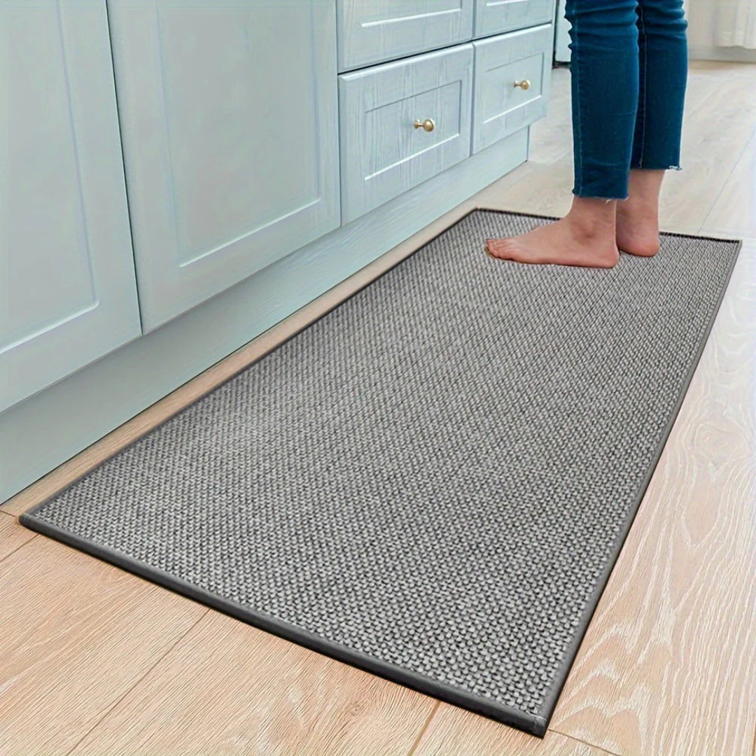 Woven Floor Mat with Durable Textured Top
