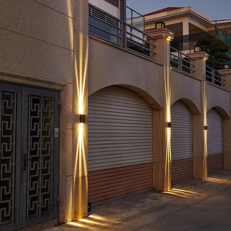 Aluminium LED Rectangular Wall Sconce Light