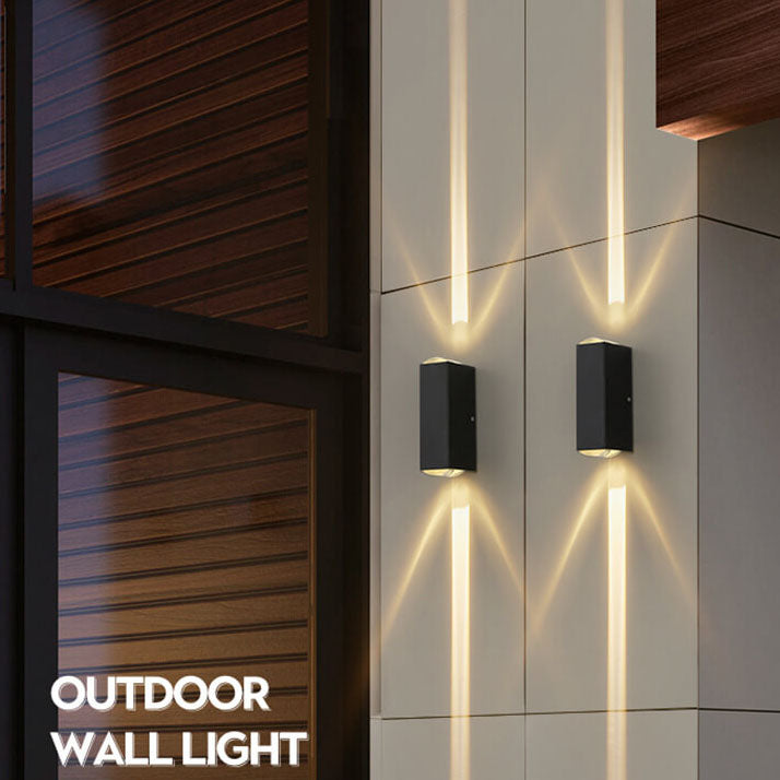 Aluminium LED Rectangular Wall Sconce Light