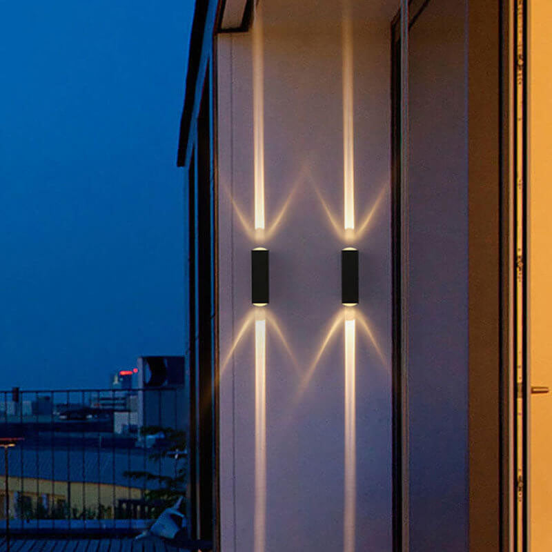 Aluminium LED Rectangular Wall Sconce Light
