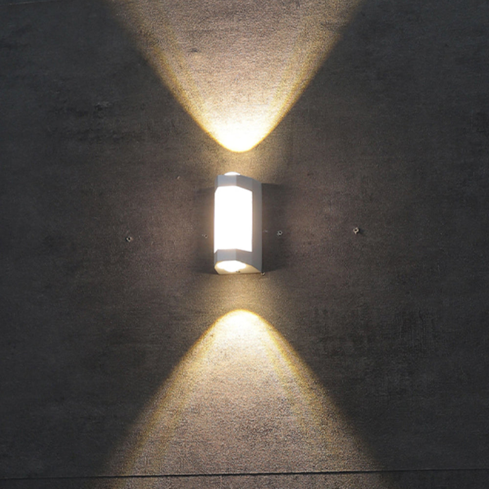 Nordic Acrylic LED Wall Light Up Down Outdoor