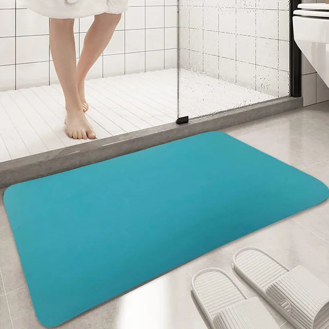Absorbent Bath Mat with Non Slip Back