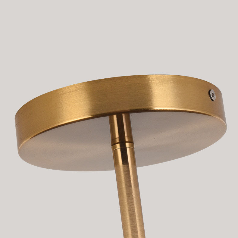 Acrylic Ceiling Light with Round LED Semi Flush