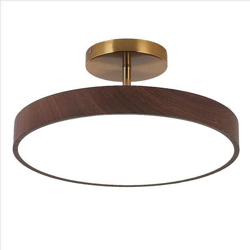 Acrylic Ceiling Light with Round LED Semi Flush