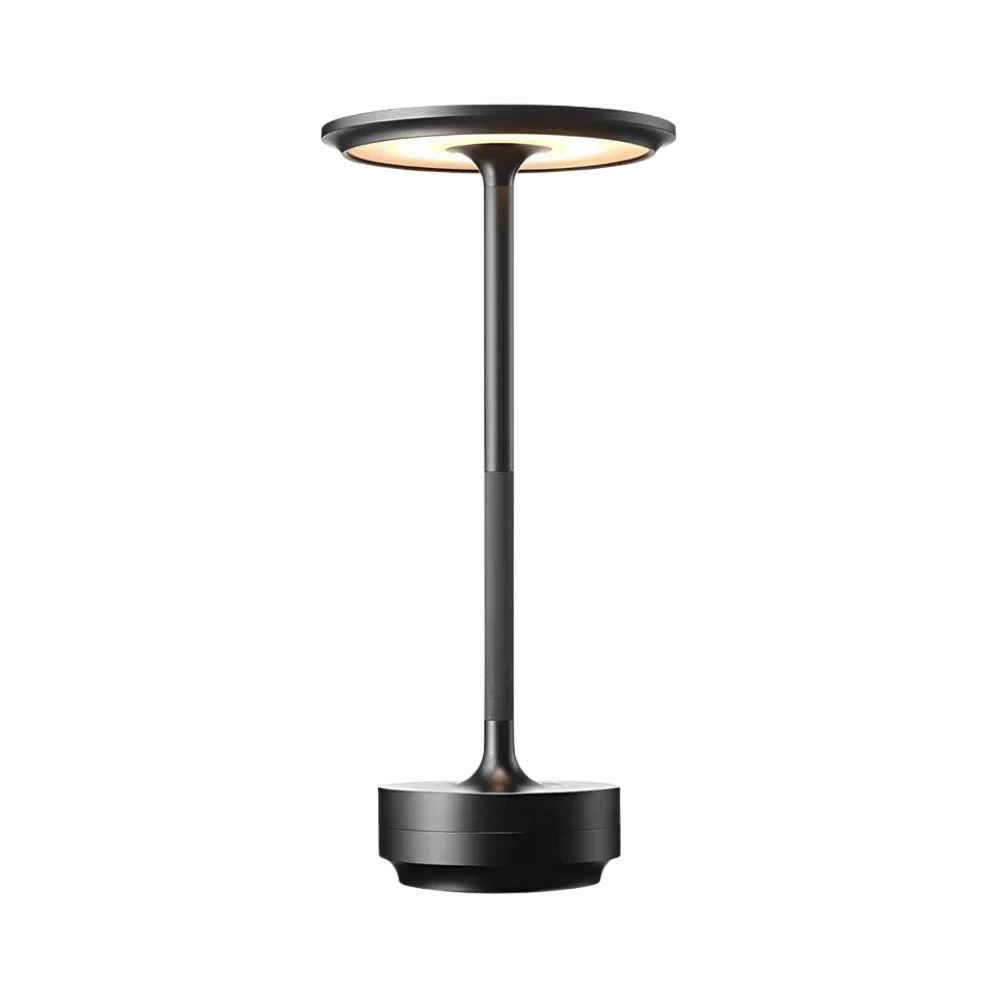 Aluminium Table Lamp with Rechargeable LED Light