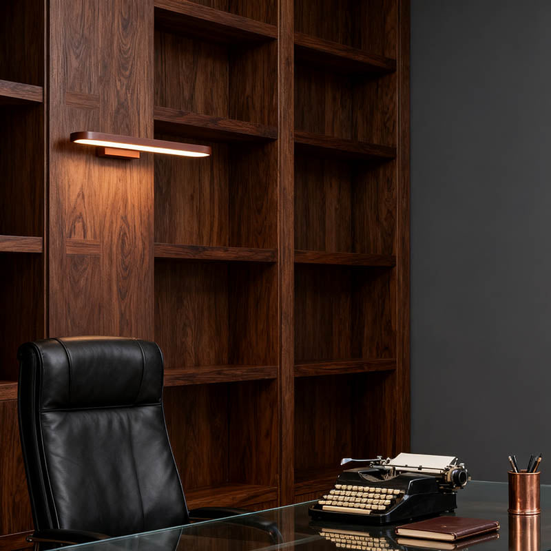 Aluminum LED Mirror Wall Light with Linear Bar