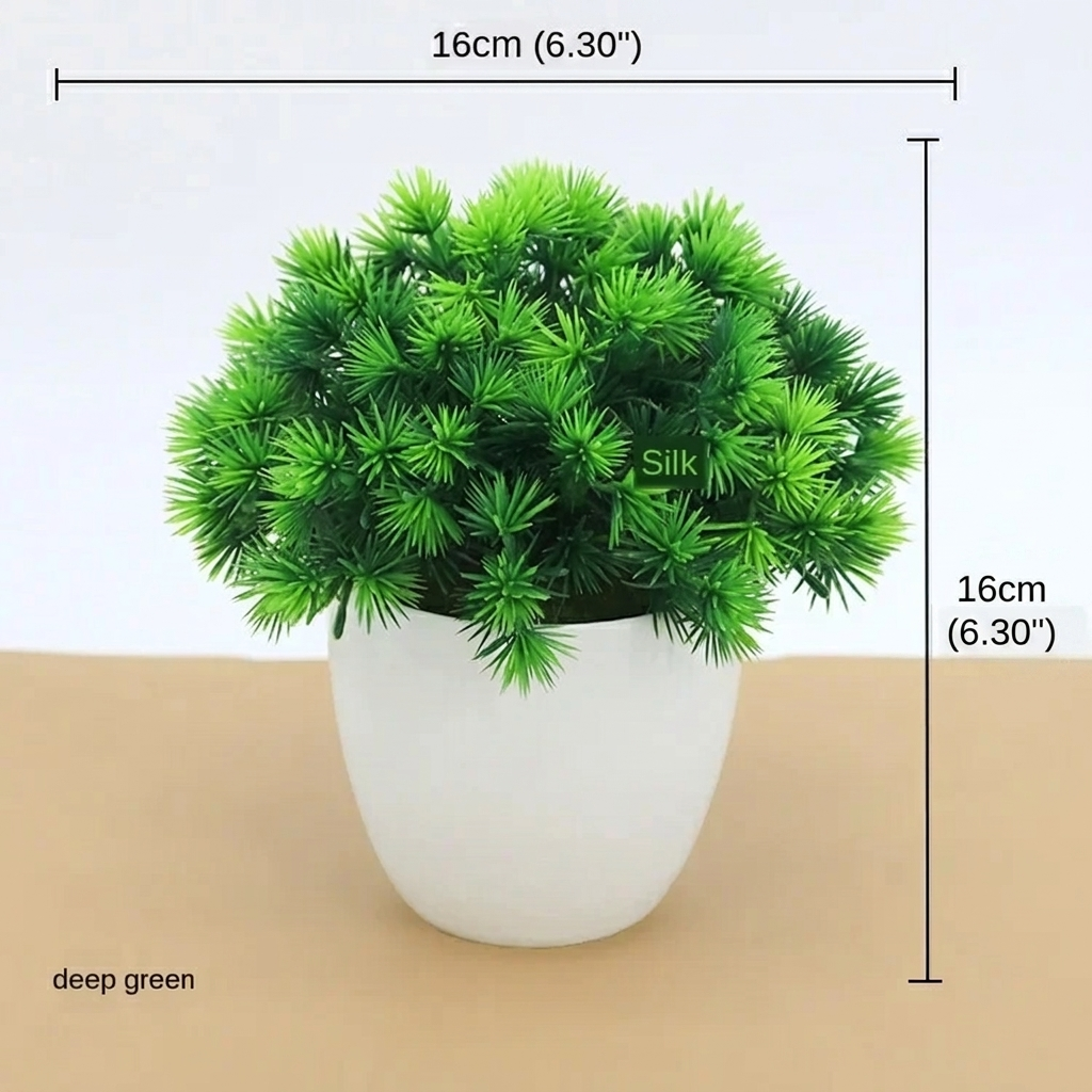 Artificial Bonsai Tree with Decorative Pot