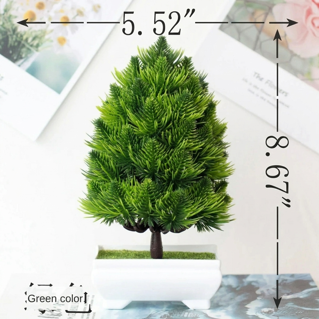 Artificial Bonsai Tree with Decorative Pot