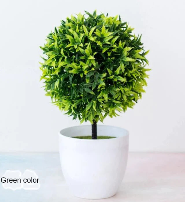 Artificial Bonsai Tree with Decorative Pot
