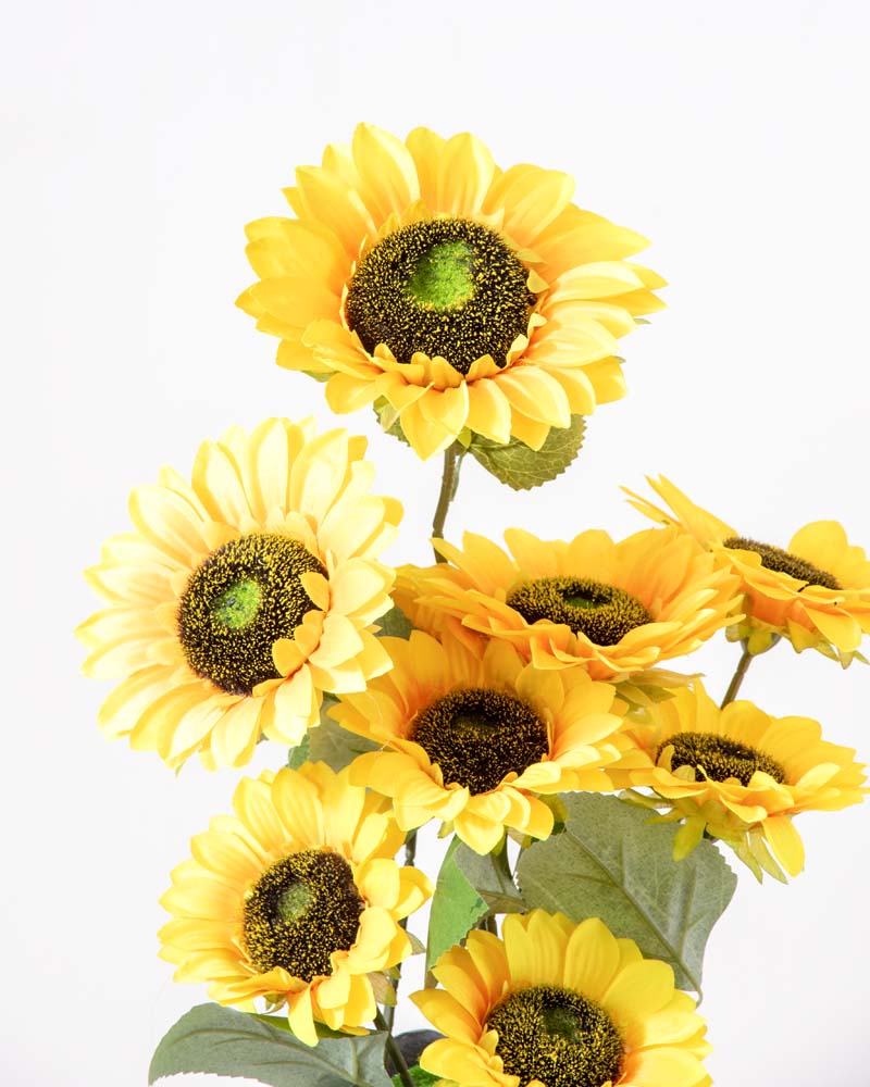 Artificial Sunflower Decor with Lifelike Blooms