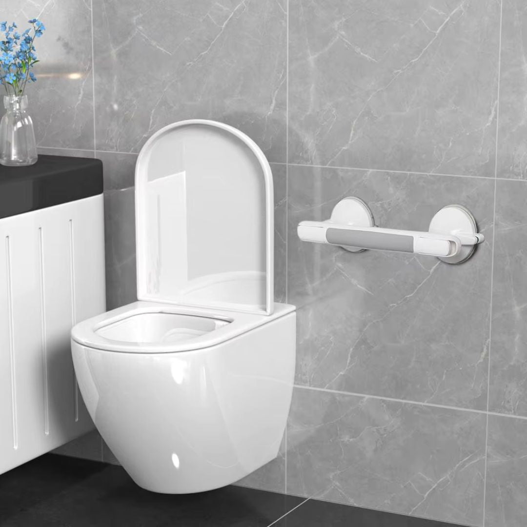Bathroom Grab Bar with Safety Lock Grip