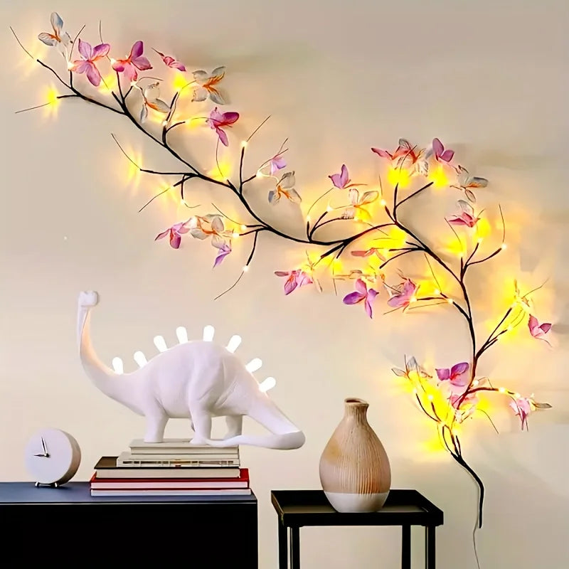 Butterfly Branch String Light with LEDs