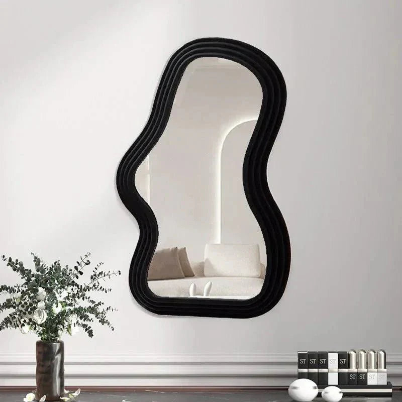 Cloud Wall Mirror with Decorative Frame