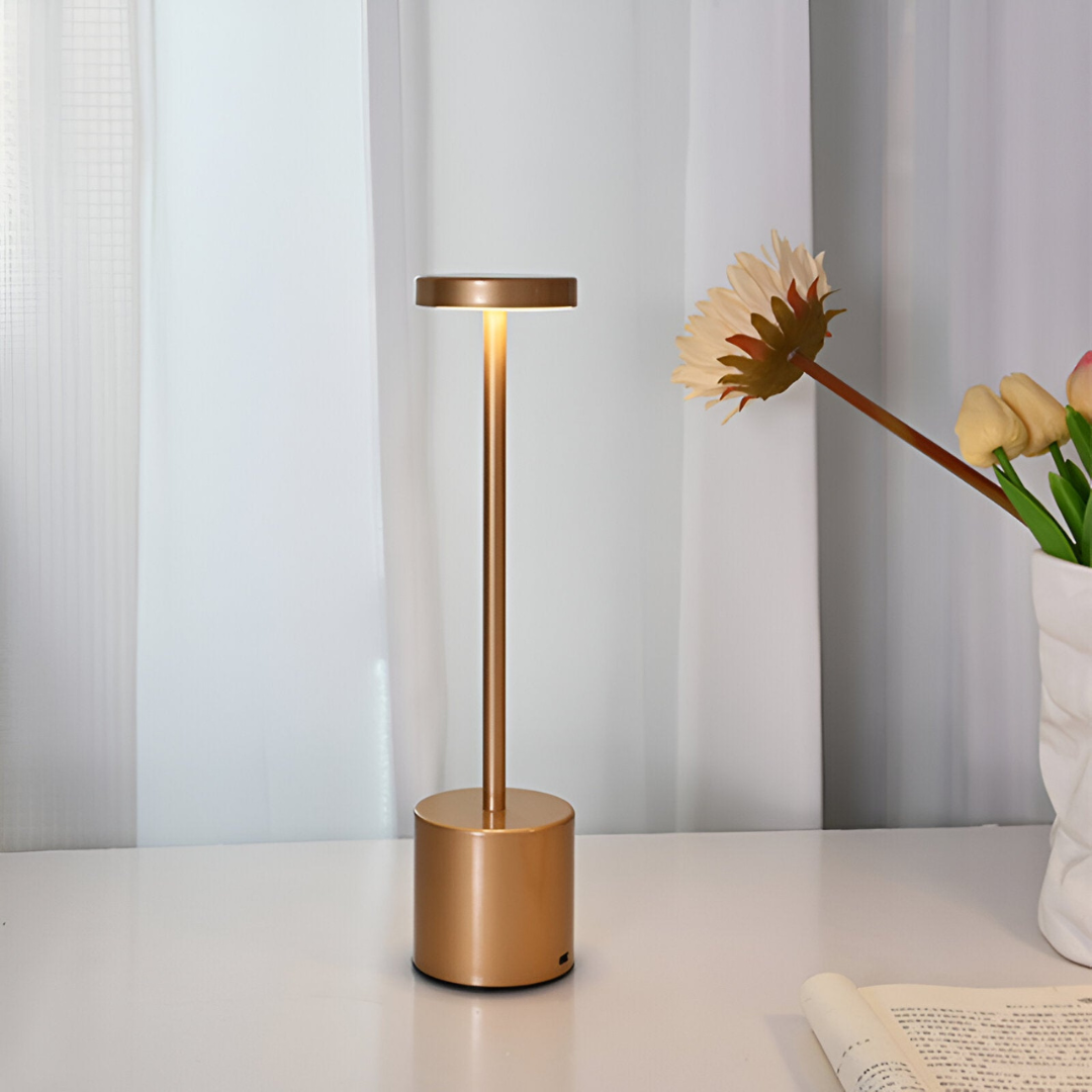 Cordless Table Lamp with Touch Dimming Design