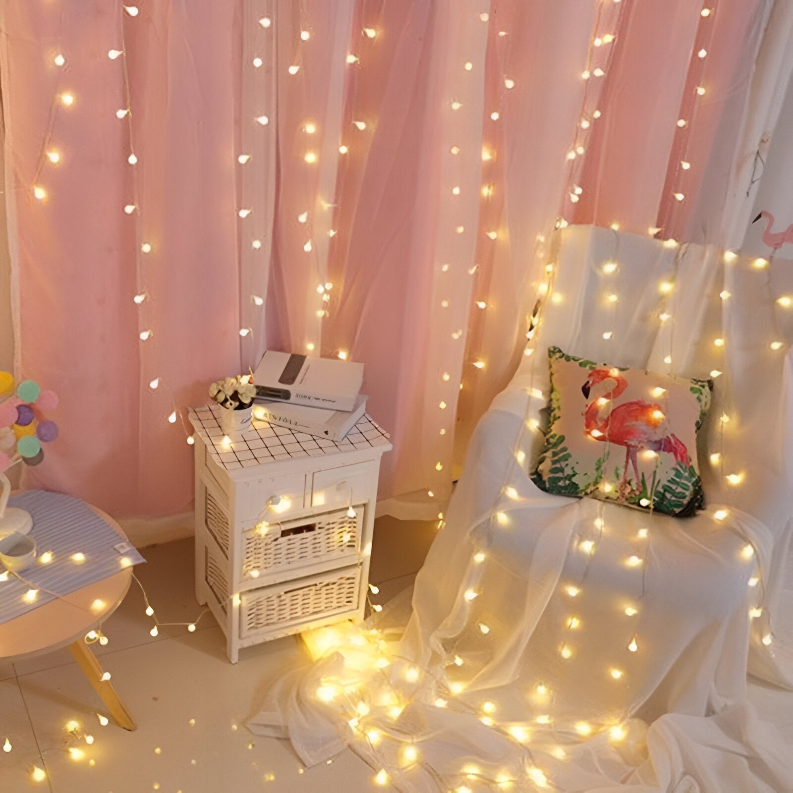 Decorative String Light with LED Hanging Glow
