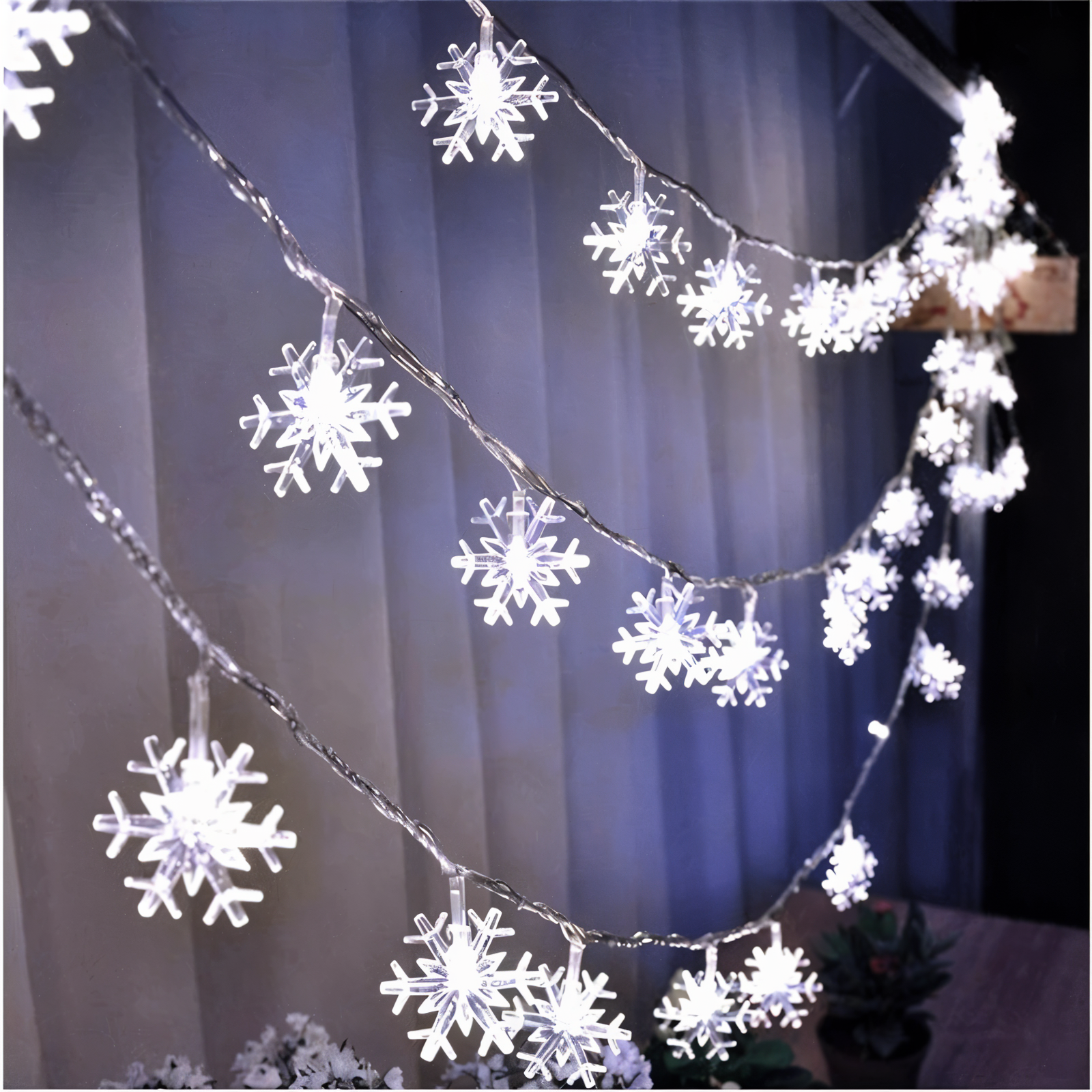 Decorative String Light with LED Hanging Glow