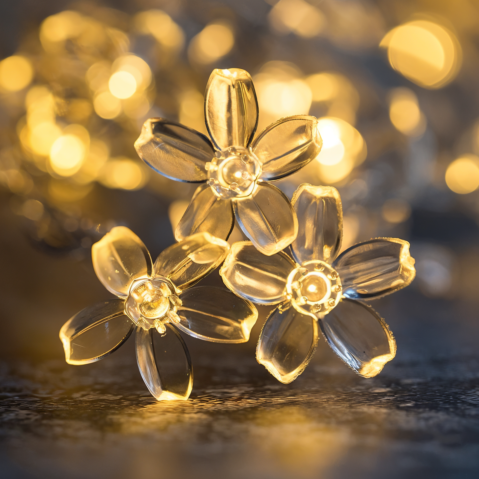 Decorative String Light with LED Hanging Glow