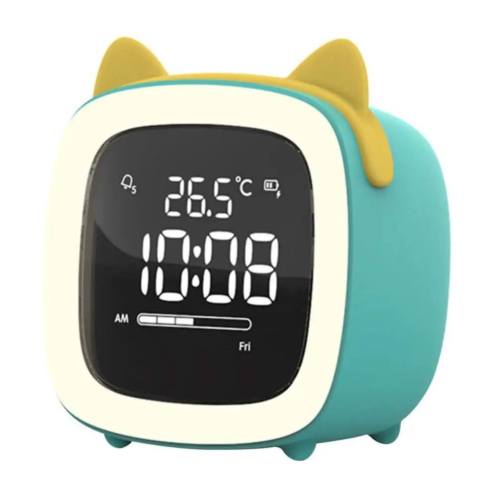 Digital Alarm Clock Night Lamp with LED Display