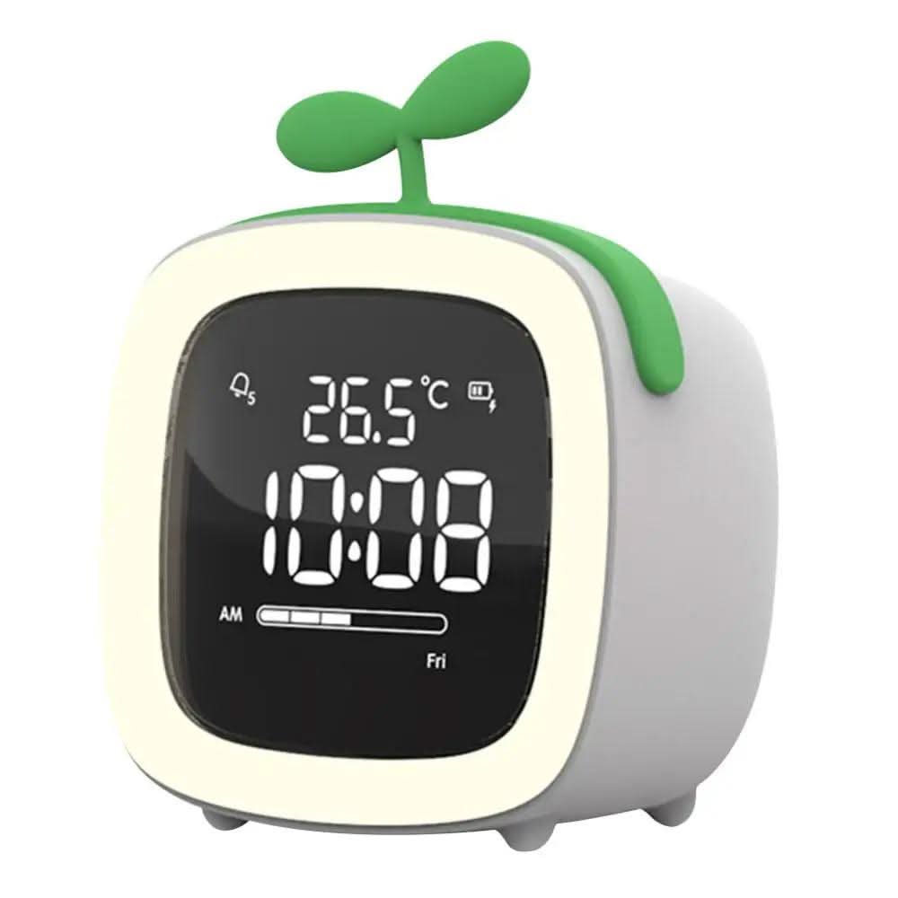Digital Alarm Clock Night Lamp with LED Display