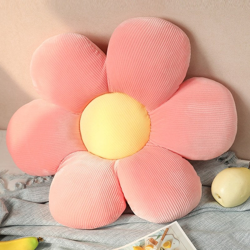 Flower Shaped Decorative Pillow Cushion