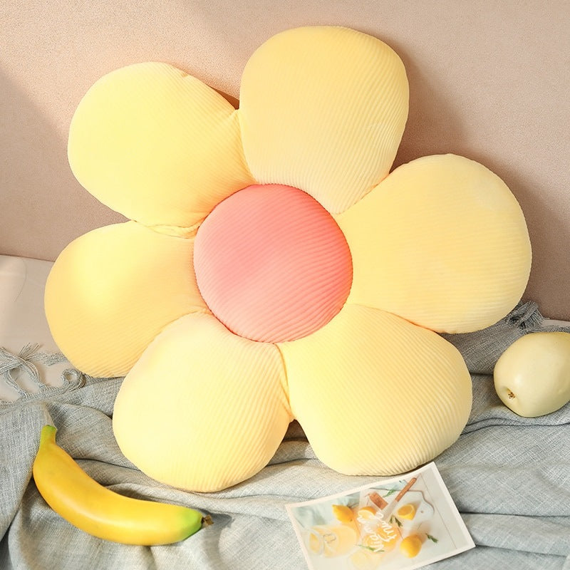 Flower Shaped Decorative Pillow Cushion