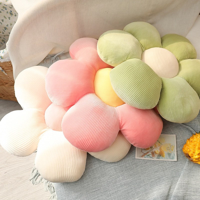 Flower Shaped Decorative Pillow Cushion