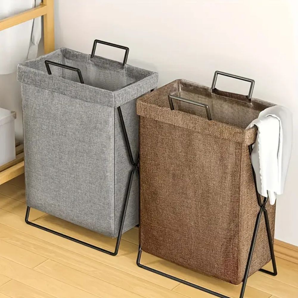Foldable Fabric Laundry Basket Organizer