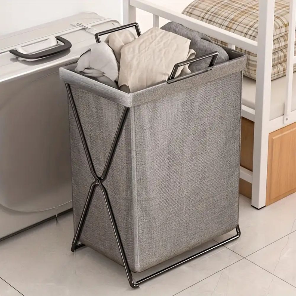 Foldable Fabric Laundry Basket Organizer