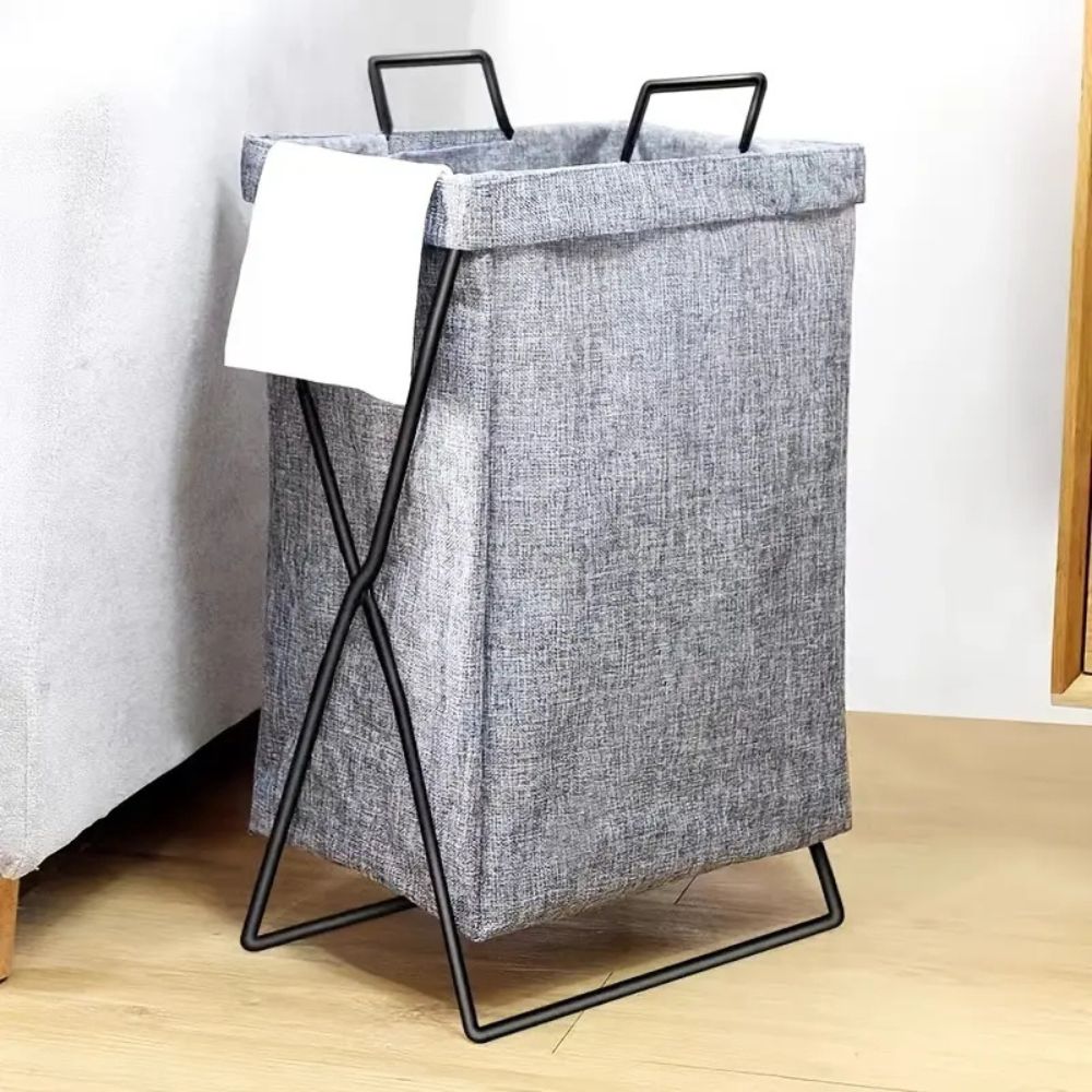 Foldable Fabric Laundry Basket Organizer