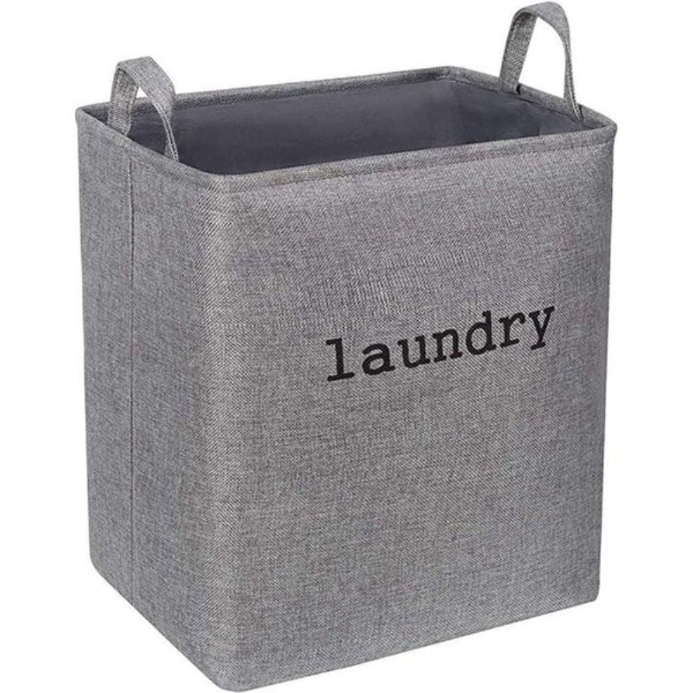Foldable Fabric Laundry Basket with Handles