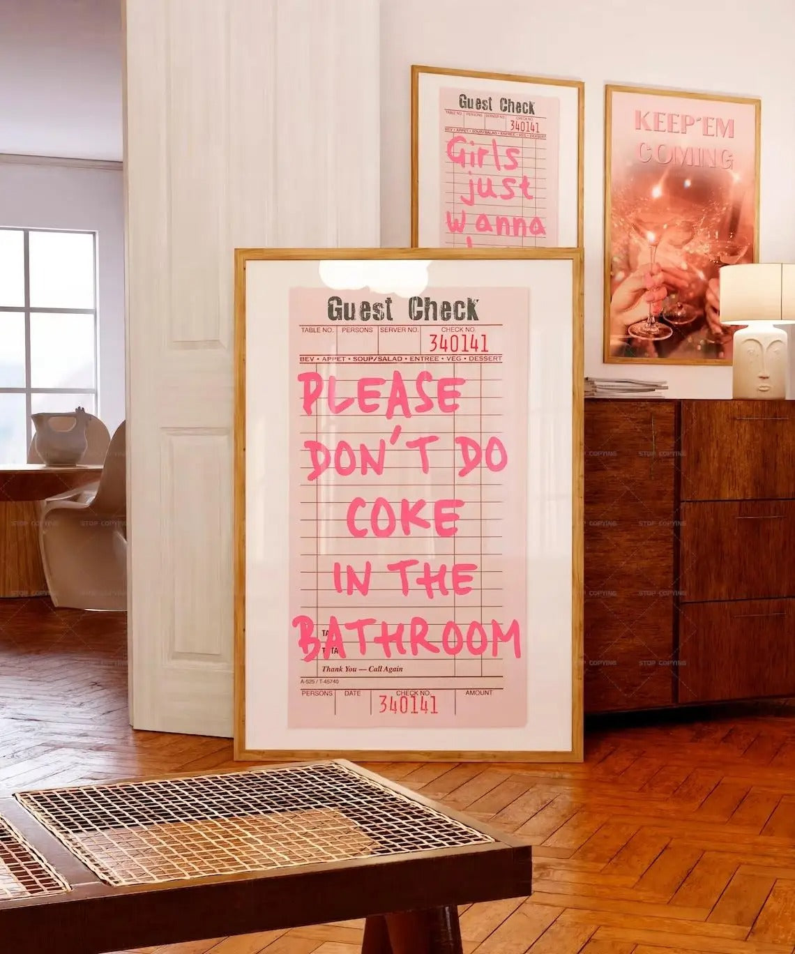 Funny Heart Character Wall Art Poster Print