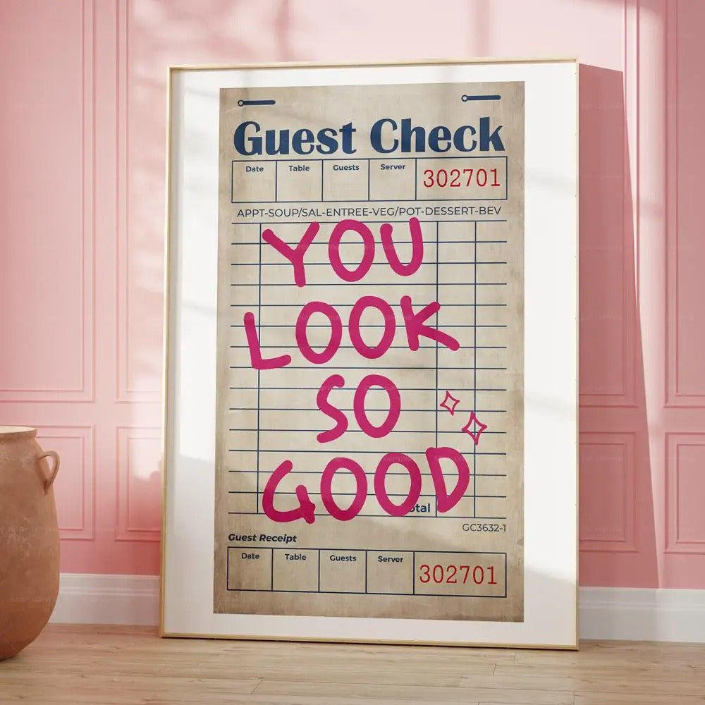 Funny Heart Character Wall Art Poster Print