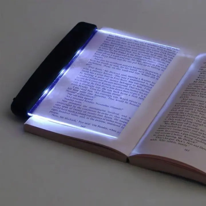 LED Flat Panel Night Lamp with Wide Reading Light