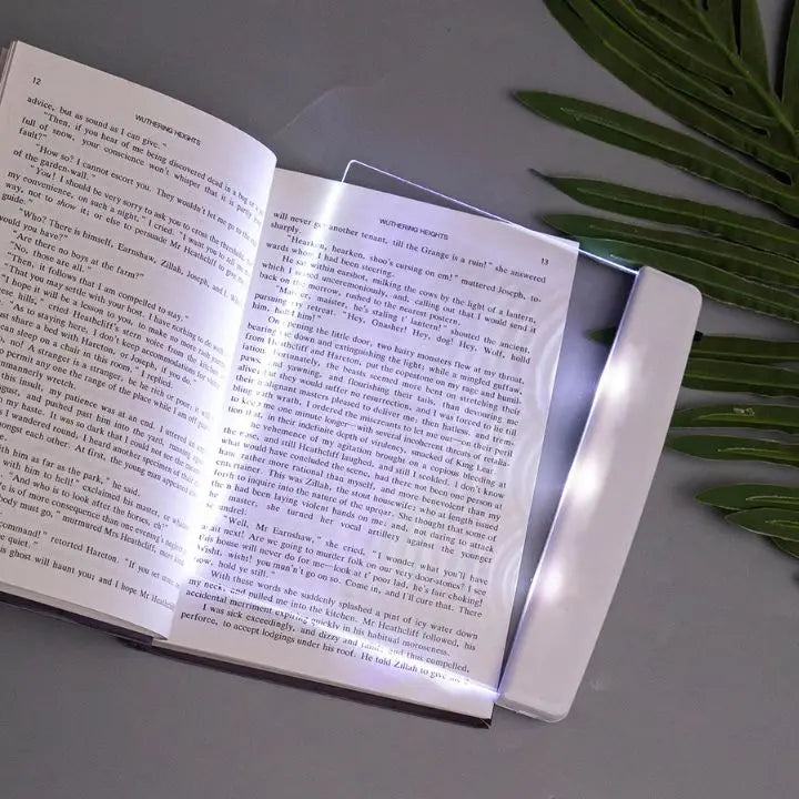 LED Flat Panel Night Lamp with Wide Reading Light