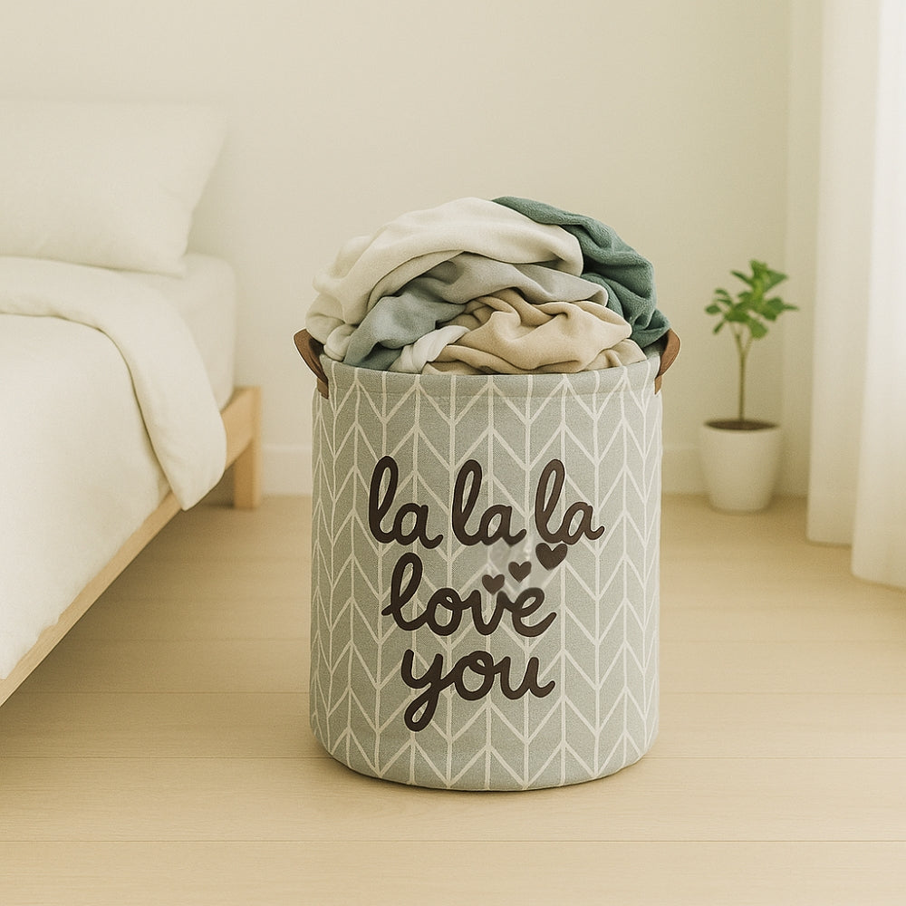 Lightweight Laundry Basket with Handles