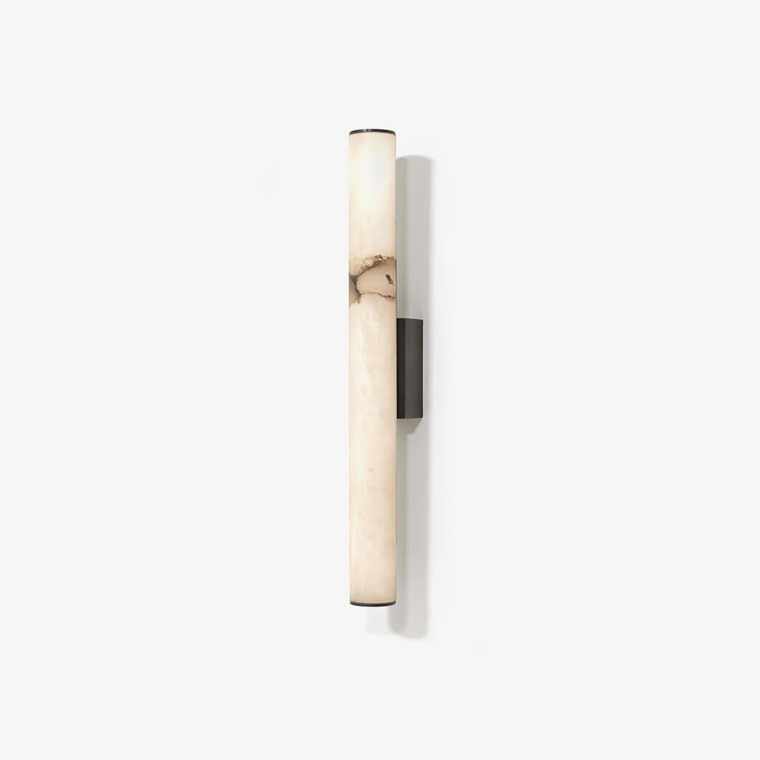 Marble Effect Wall Sconce with Slim Tube Light
