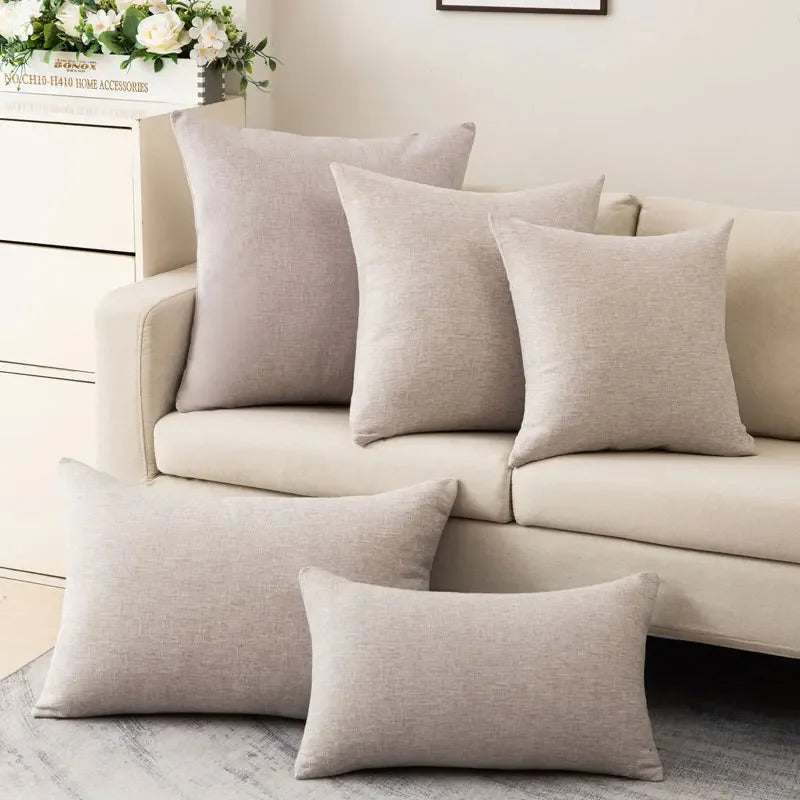 Minimalist Linen Decorative Pillow Cushion