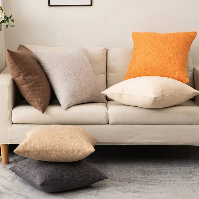 Minimalist Linen Decorative Pillow Cushion