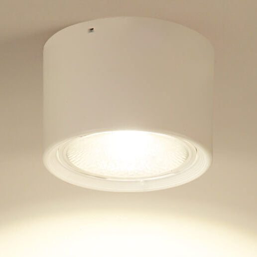 Modern Cylinder Ceiling Light with LED Flush