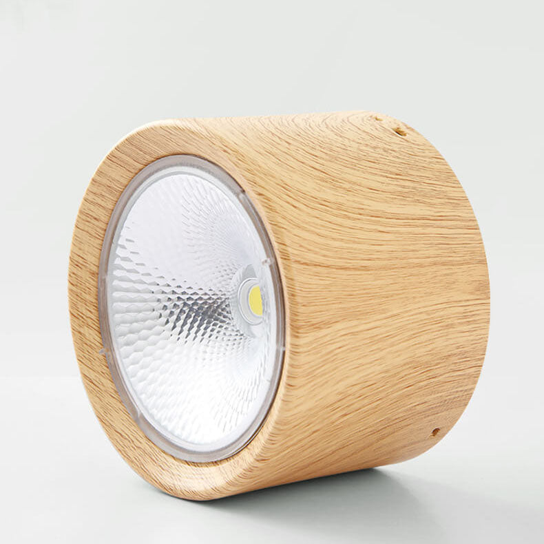 Modern Cylinder Ceiling Light with LED Flush