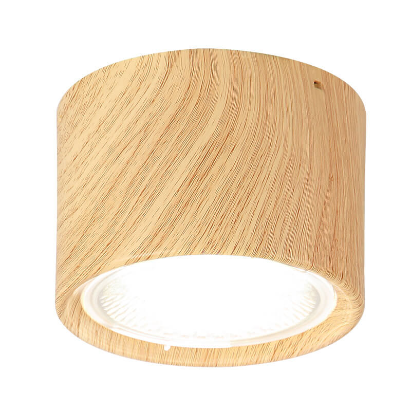Modern Cylinder Ceiling Light with LED Flush