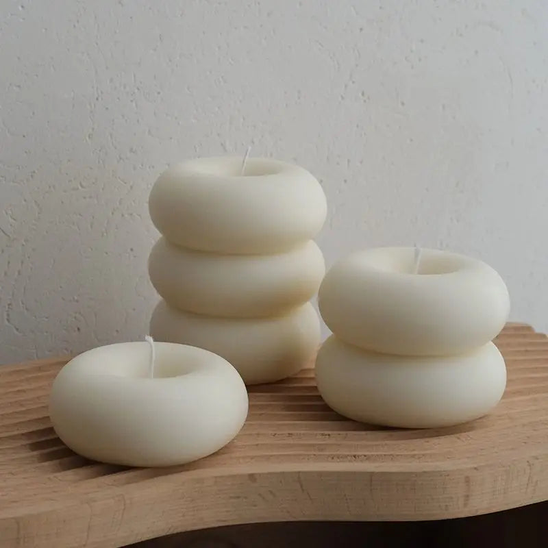 Modern Donut Aromatherapy Candle Smokeless